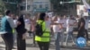 Tensions High as Israeli and Palestinian Expats Clash at Rivaling Rallies 