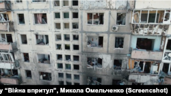 Screencshot відео проекту “Війна впритул”/Микола Омельченко.