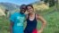 In this undated photo provided by El Roi Haiti, Alix Dorsainvil, right, poses with her husband, Sandro Dorsainvil. Alix Dorsainvil, a nurse for El Roi Haiti, and her daughter were kidnapped on July 27, and freed last Wednesday..