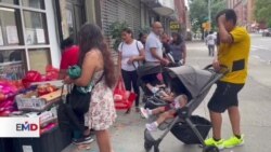 Restaurante hispano alimenta a migrantes en Nueva York