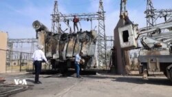 زیانەکانی کەرتی کارەبا لە ناوچە کوردییەکانی سوریا بەهۆی هێرشەکانی تورکیا
