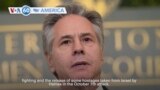 VOA60 America - Blinken discusses truce plan with Israeli officials