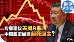 时事大家谈：专家建议关闭A股，中国股市尚能起死回生？