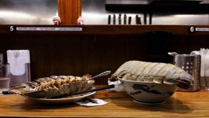 Taiwan Restaurant Serves Giant Isopod Noodles