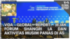 VOA Global Report: Jejak Forum Shangri La dan Aktivitas Musim Panas di AS