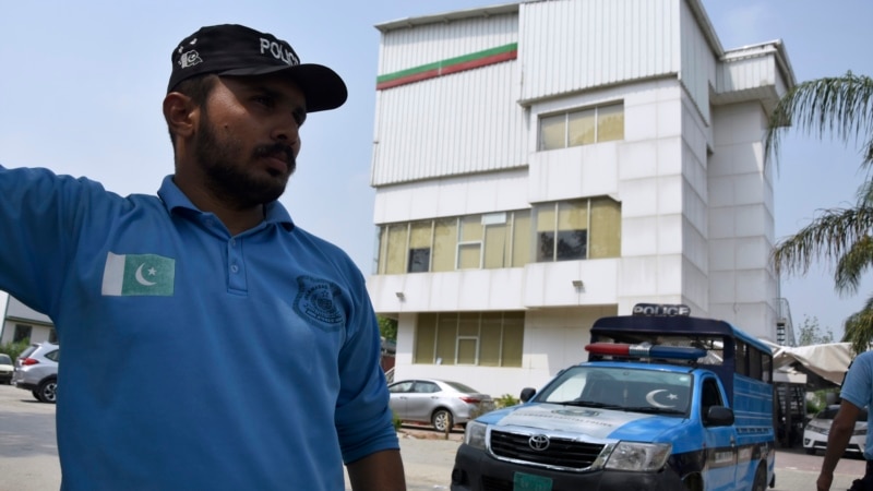 Pakistan police raid former PM Imran Khan's party office, arrest spokesman