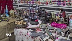 خانمێکی کۆبانی هەوڵی پاراستنی کەلوپەلە کۆن و فۆلکلۆرییەکانی شارەکە دەدات