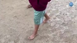  Evlerinden olan Gazzeliler’in çadırları yağmur sonrası çamur içinde kaldı 