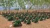စစ်ကောင်စီက စစ်မှုထမ်းသင်တန်းပေးနေစဉ် (မေ ၊၂၀၂၄)