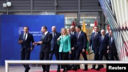 Керівники країн Європи на саміті ЄС у Брюсселі 22 березня 2024 р.