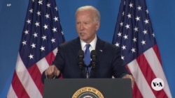 Defiant Biden at close of NATO summit defends decision to stay in race