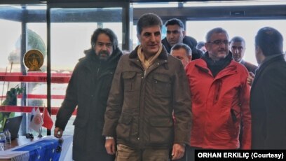 Barzani in Turkey