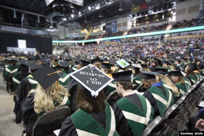 FILE --Students at graduation ceremony, Ivy Tech Community College (Courtesy Photo, Ivy Tech Community College)