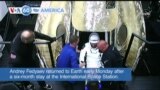 VOA60 America - Four Astronauts Return to Earth in SpaceX Capsule