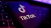 ARHIVA, ILUSTRACIJA - Logo TikToka na ekranu mobilnog telefona, ispred tastature lap topa (Foto: Reuters/Dado Ruvić)
