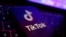 El logotipo de TikTok, la popular aplicación de redes sociales china, se puede observar en esta ilustración creada en agosto de 2022.