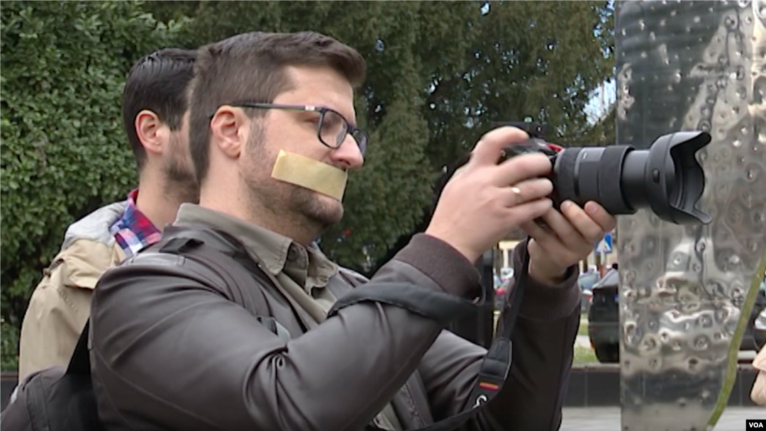 Protest novinara u Banja Luci