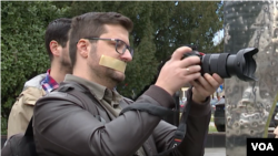 Protest novinara u Banja Luci