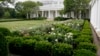 A view of the restored Rose Garden at the White House in Washington, Aug. 22, 2020.