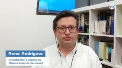 Ronal Rodríguez, investigador y vocero del Observatorio de Venezuela en la Universidad del Rosario de Colombia