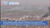 VOA60 Africa - Fighting in Sudan Continues Despite Cease-Fire