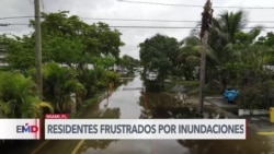 Afectados por inundaciones en la Florida esperan ayuda de autoridades, se prevén más lluvias