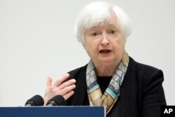 Waziri wa Fedha wa Marekani Janet Yellen