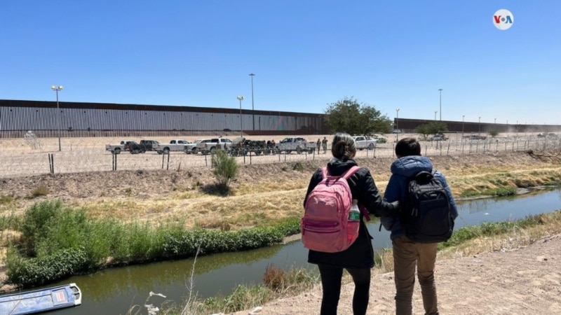 «Estamos dando el todo por el todo»: migrantes en México se entregan en la frontera a horas del fin del Título 42