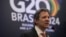 Brazilian Finance Minister Fernando Haddad attends a press conference to review the G20 Finance Ministers and Central Bank Governors Meeting, in Rio de Janeiro, Brazil, July 26, 2024.