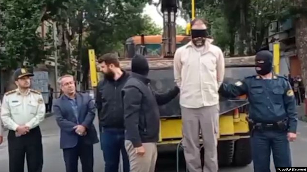 اعدام در ملأ عام در ایران؛ مراغه، پنجشنبه ۴ خرداد ۱۴۰۲