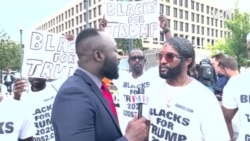 'Blacks for Trump' Rallying Against Indictment