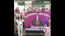 菲律宾活动人士抗议中国大使的言论 