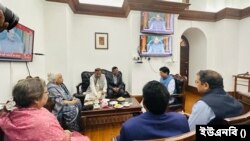 ভারতের বাণিজ্যমন্ত্রীর সঙ্গে আওয়ামী লীগ প্রতিনিধি দলের বৈঠক