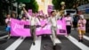 FILE - People attend a Pride event in support of LGBTQ rights, during the Seoul Queer Culture Festival, in Seoul, South Korea on July 1, 2023.