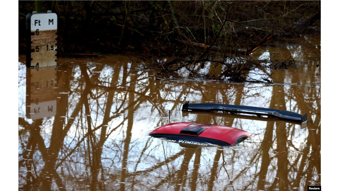 Nordic countries, Russia gripped by cold as floods hit western Europe