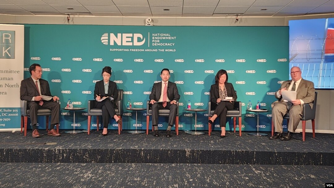 18일 워싱턴 민주주의진흥재단(NED)에서 '북한 인권'을 주제로 열린 토론회가 진행됐다.