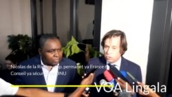 Limpinga lya Conseil ya sécurité ya ONU likomi Kinshasa mpe lisengi na batomboki kotika bitumba