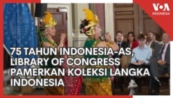 75 Tahun Hubungan Diplomatik Indonesia-AS, Library Of Congress Pamerkan Koleksi Langka Indonesia