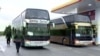 Autobusi sa Kosova na prelazu Batrovi, na granici Srbije i Hrvatske (Foto: Reuters)
