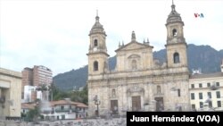 Una imagen de la Catedral Primada de Colombia, uno de los lugares más concurridos por los colombianos en las celebraciones de Semana Santa. 