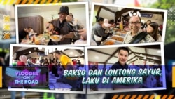 Vlogger on The Road: Bakso dan Lontong Sayur, Laku di Amerika