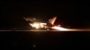 Pesawat topan RAF lepas landas dari pangkan udara di Siprus untuk bergabungan dengan koalisi gabungan AS menyerang sejumlah target Houthi pada 11 Januari 2024. (Foto: Sgt Lee Goddard/UK MOD/Handout via Reuters)