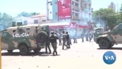 Polícia moçambicana usa gás lacrimogéneo para dispersar manifestação em Maputo