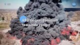 ABD’de Geri Dönüşüm Tesisinde Yangın 
