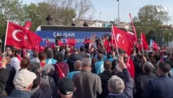 Türkiyədə seçki qabağı Kadıköy mitinqi