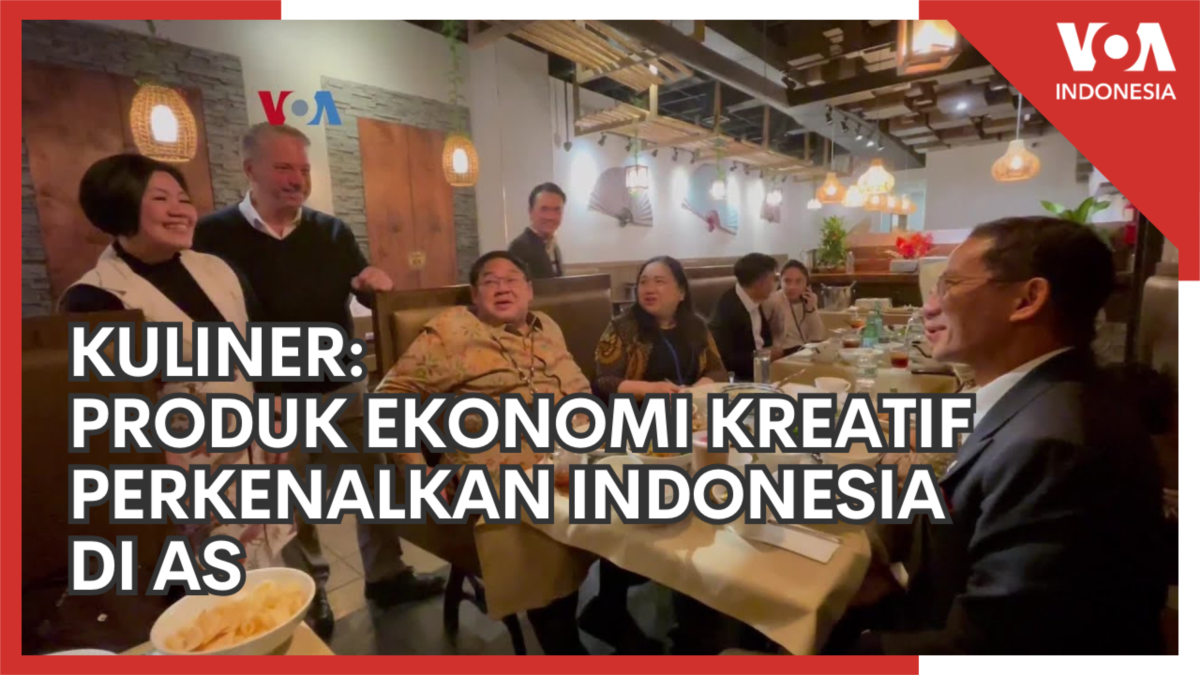 Kuliner Produk Ekonomi Kreatif Perkenalkan Indonesia Di As