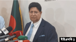 বাংলাদেশের পররাষ্ট্রমন্ত্রী ড. এ কে আব্দুল মোমেন। ফাইল ছবি।
