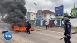 La police bloque une manifestation de l'opposition à Kinshasa