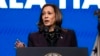 Vice President Kamala Harris speaks during the American Federation of Teachers national convention on July 25, 2024, in Houston.