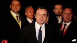 Албин Курти, премиер на Косово